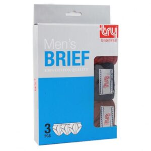 سليب رجالي حفر الوان ( علبة 3 حبات )